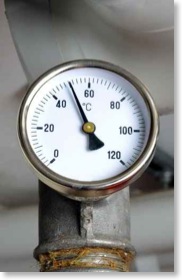 Bild Heizung Temperaturmesser
